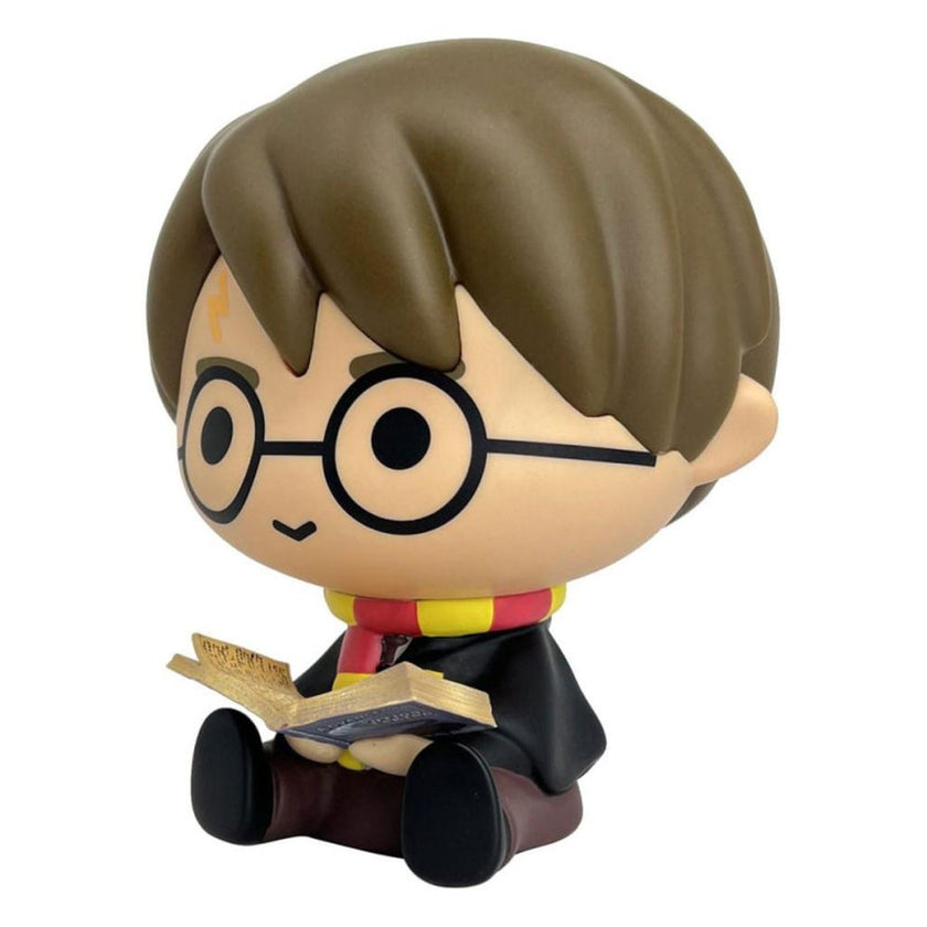 HARRY POTTER - Harry avec livre de sort - Tirelire PVC 16cm
