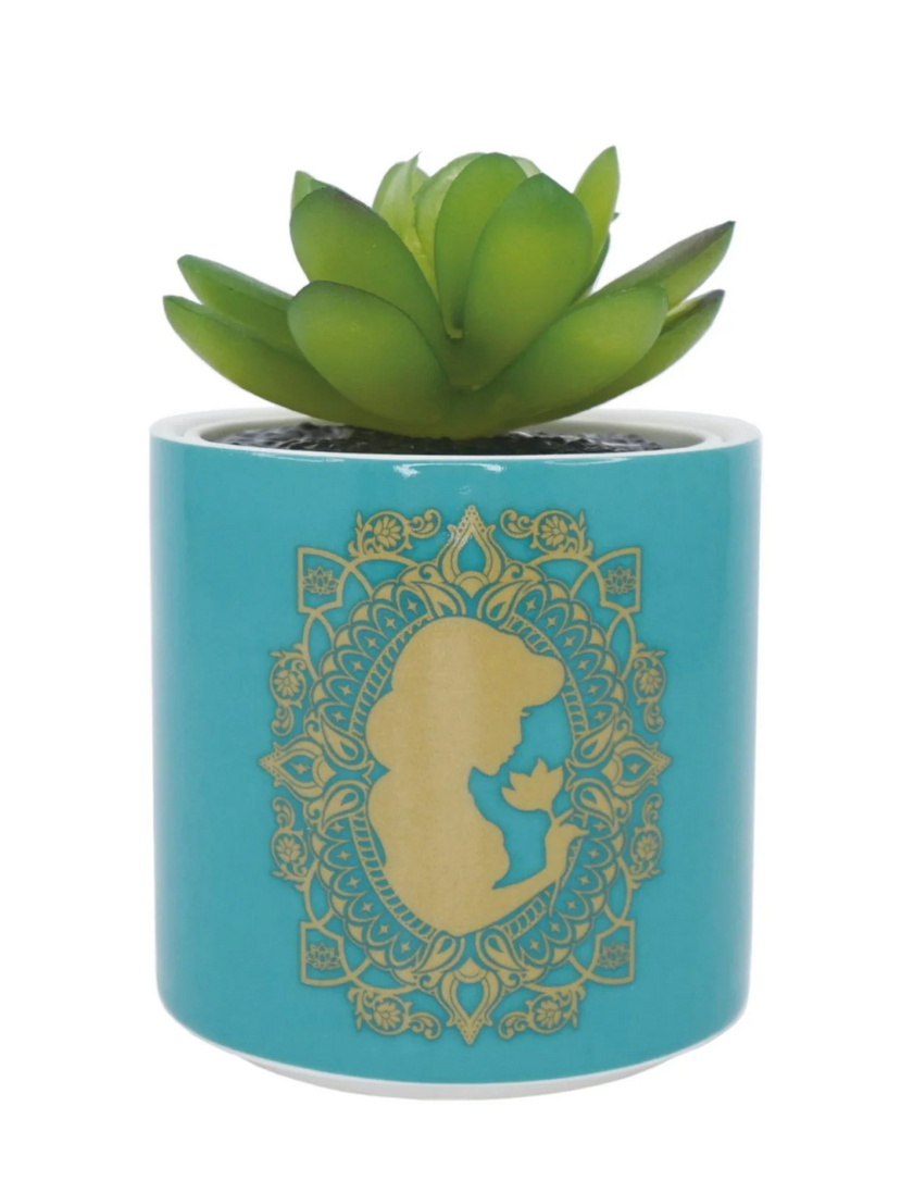 DISNEY - Aladdin - Faux Pot à Plantes 6.5cm (Turquoise)