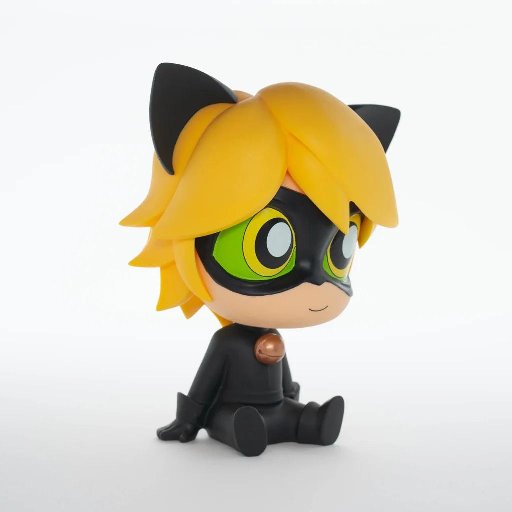 MIRACULOUS LADY BUG - Chat Noir - Tirelire PVC 18cm