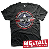 TOP GUN - T-Shirt Big & Tall - Fighter Weapons School (5XL)