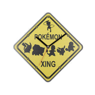 POKEMON - Road Sign - Horloge Murale Métal