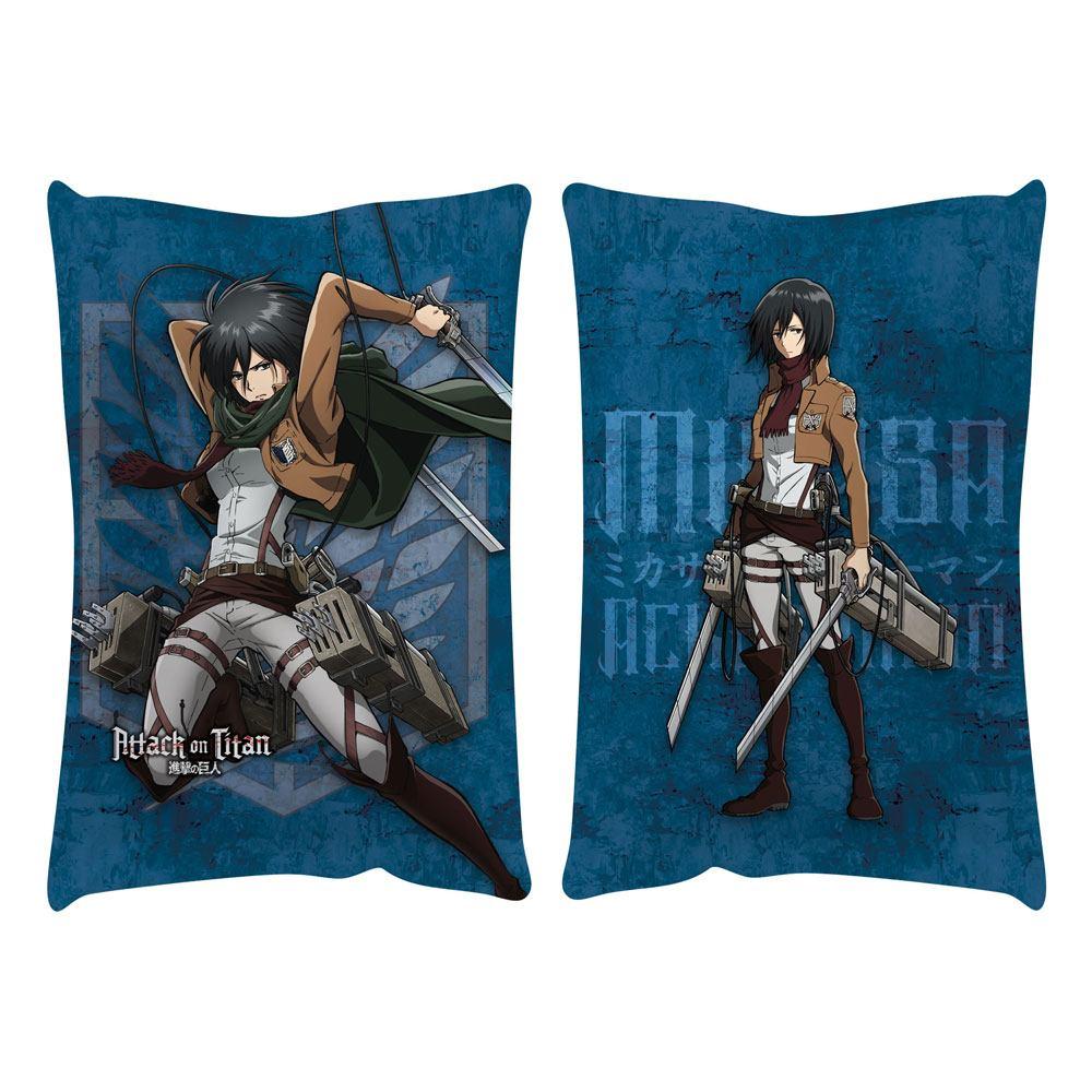 L'ATTAQUE DES TITANS - Mikasa Ackerman - Oreiller '50x35cm'