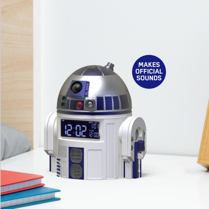 STAR WARS - R2-D2 - Réveil 13cm