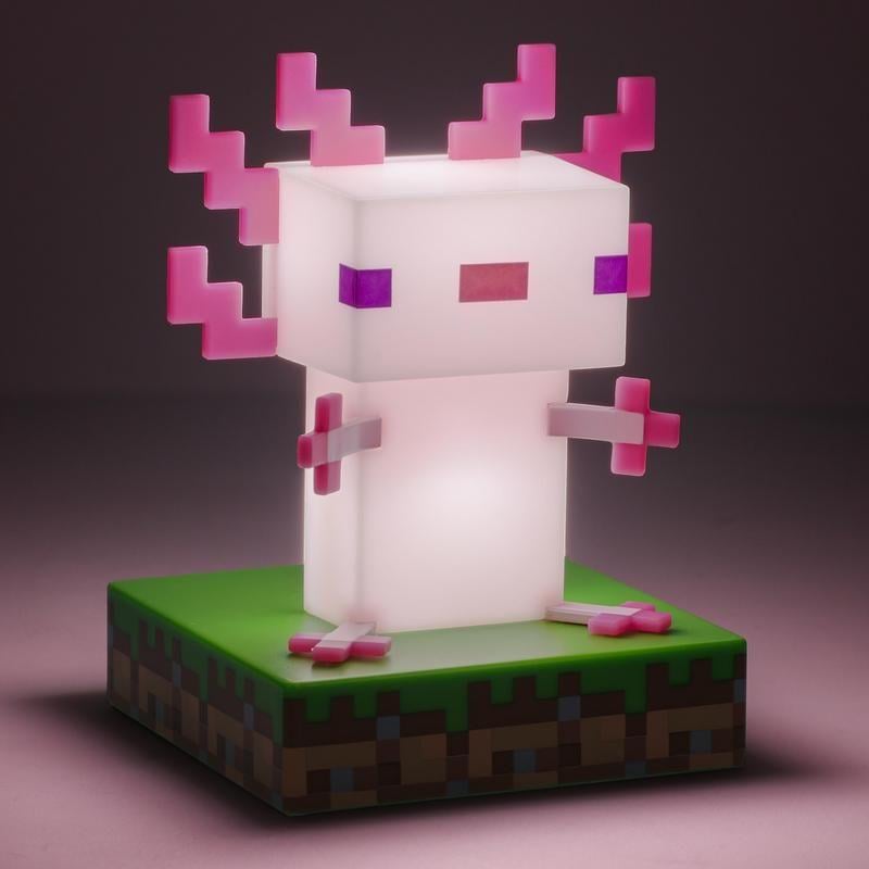 MINECRAFT - Axolotl - Lampe Icone 11cm