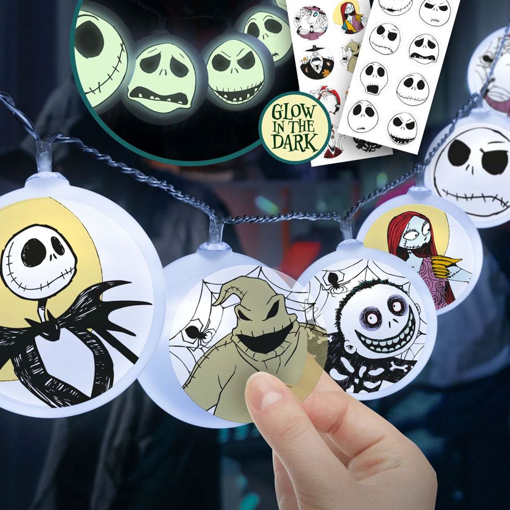 L'ETRANGE NOEL DE MONSIEUR JACK - Guirlande Lumineuse avec Stickers