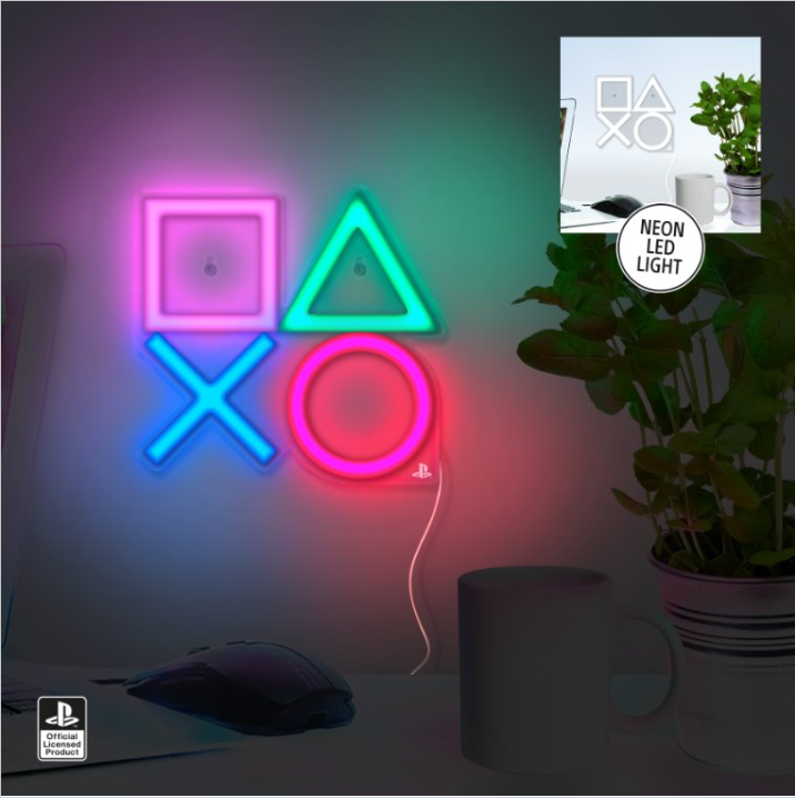PLAYSTATION - Playstation - Lampe Murale Neon LED