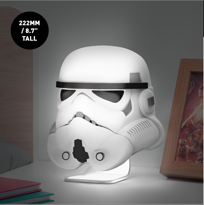 STAR WARS - Casque de Stormtrooper - Lampe 19cm