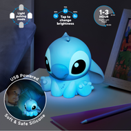 STITCH - Stitch - Lampe en Silicone 'SquishyGlo' Rechargeable 15cm