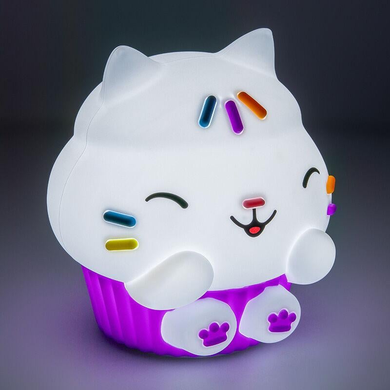 CAKEY CAT  - Lampe en Silicone 'SquishyGlo' Rechargeable 16cm