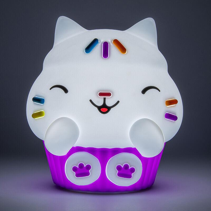 CAKEY CAT  - Lampe en Silicone 'SquishyGlo' Rechargeable 16cm