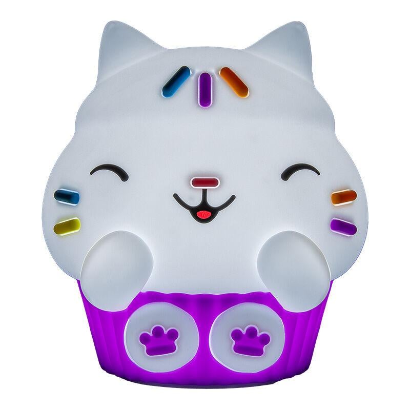 CAKEY CAT  - Lampe en Silicone 'SquishyGlo' Rechargeable 16cm