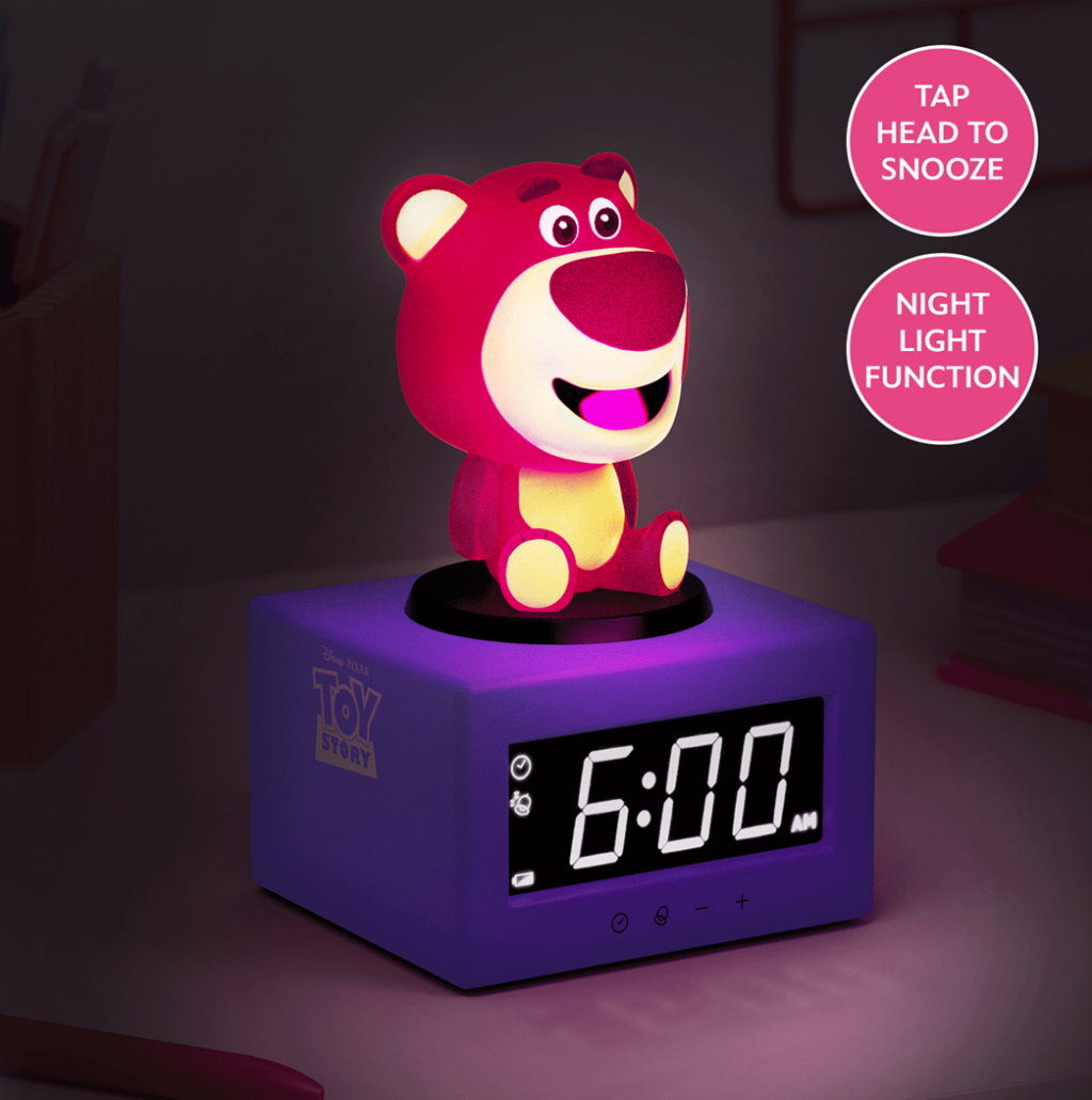 TOY STORY - Lotso - Réveil Lumineux Icon 12cm