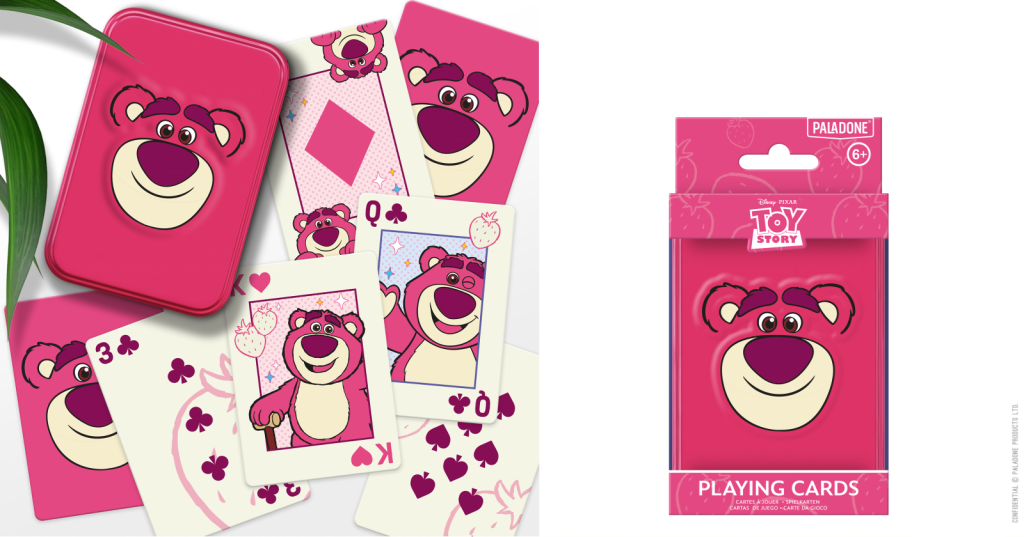 TOY STORY - Lotso - Jeu de Cartes dans une Boite en Métal