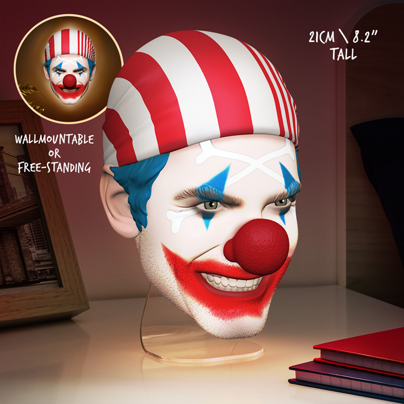 ONE PIECE NETFLIX - Buggy - Lampe Masque 19cm