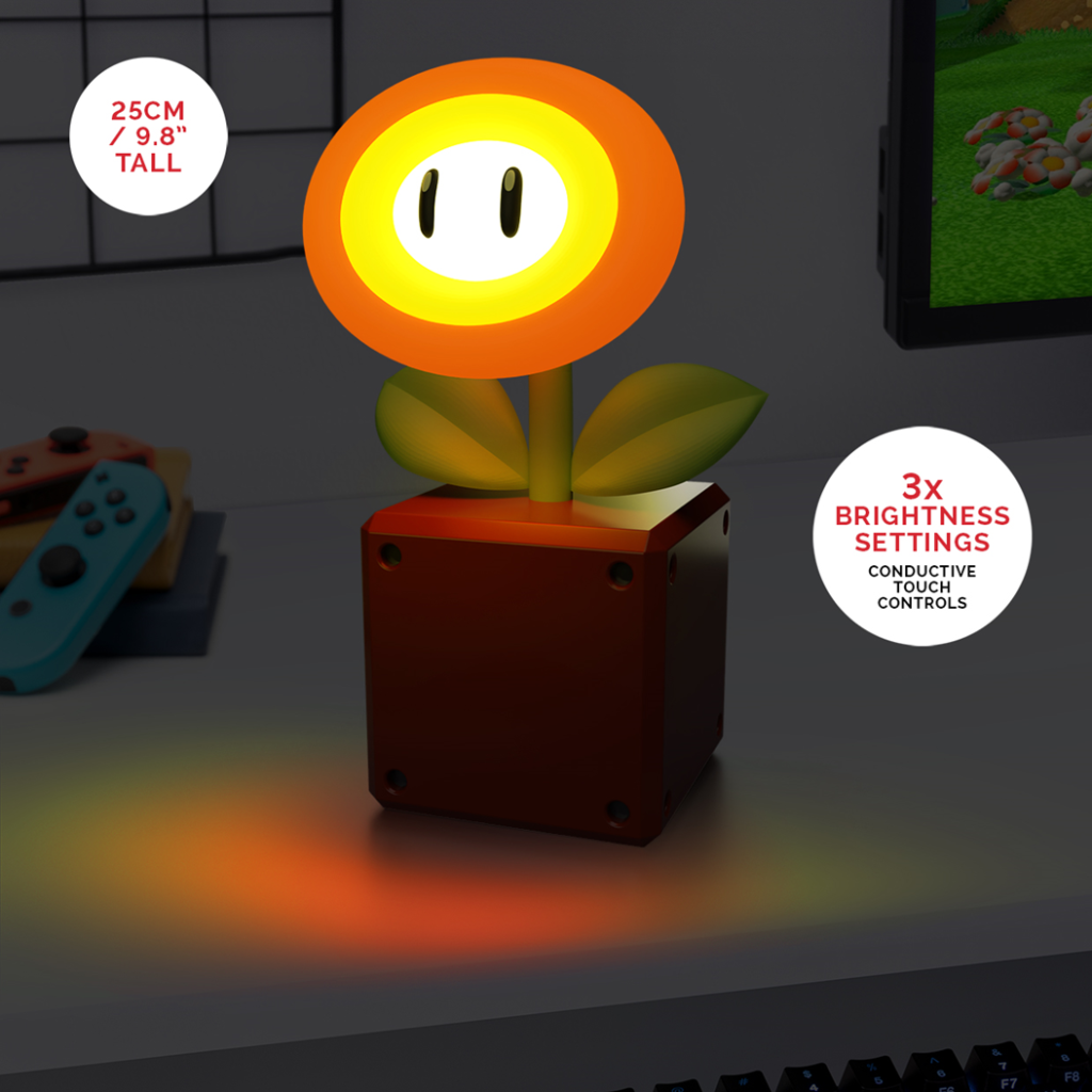 SUPER MARIO - Plante - Lampe Décorative 27cm