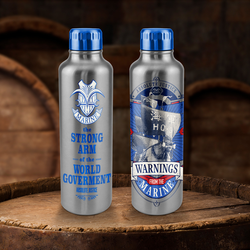 ONE PIECE NETFLIX - Bouteille d'Eau en Métal 500ml