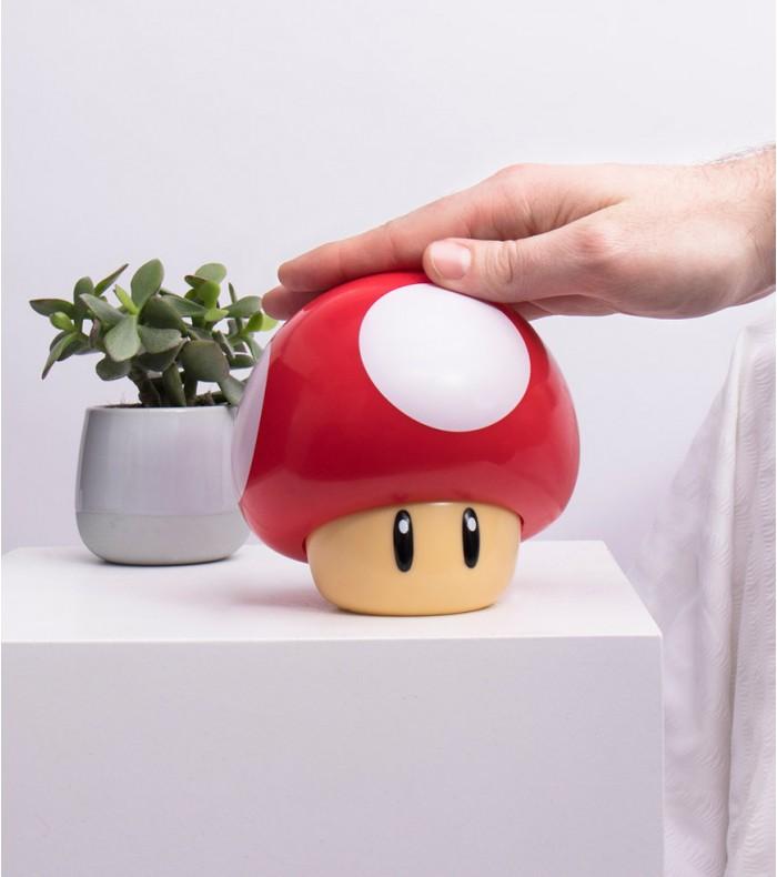 SUPER MARIO - Champignon - Veilleuse Sonore - 12cm
