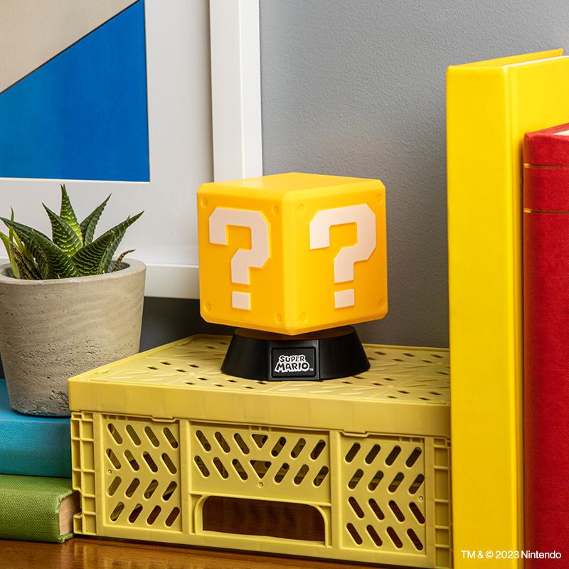 SUPER MARIO - Block Question - Lampe Icon - 10cm