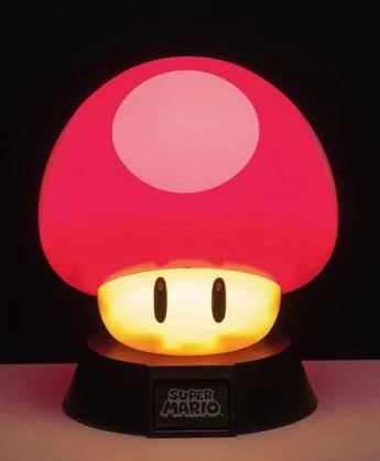 SUPER MARIO - Champignon - Lampe Icon - 10cm