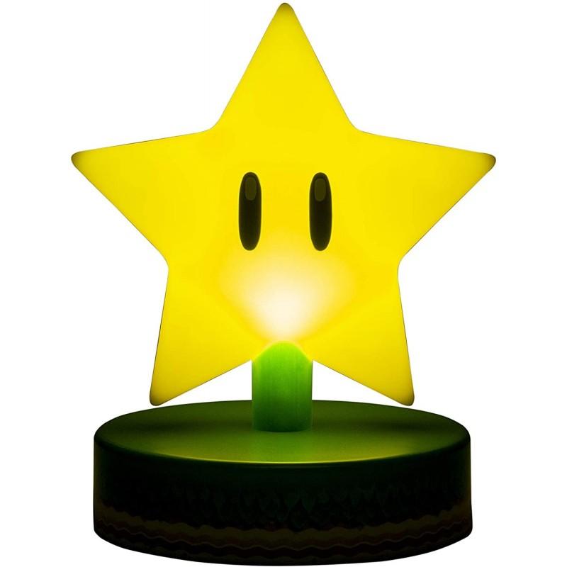 SUPER MARIO - Super Etoile - Lampe Icon 10cm