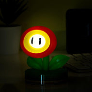 SUPER MARIO - Fleur de Feu - Lampe Icon 10cm