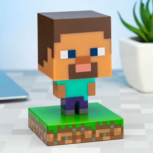 MINECRAFT - Steve - Lampe Icon 10cm