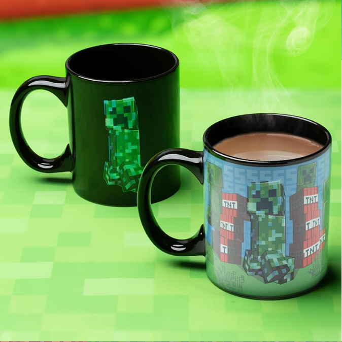 MINECRAFT - Creeper - Mug thermoréactif