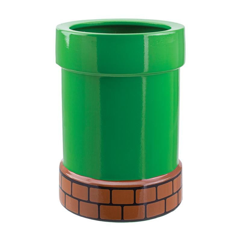 SUPER MARIO - Tuyau - Pot à plantes et à stylos