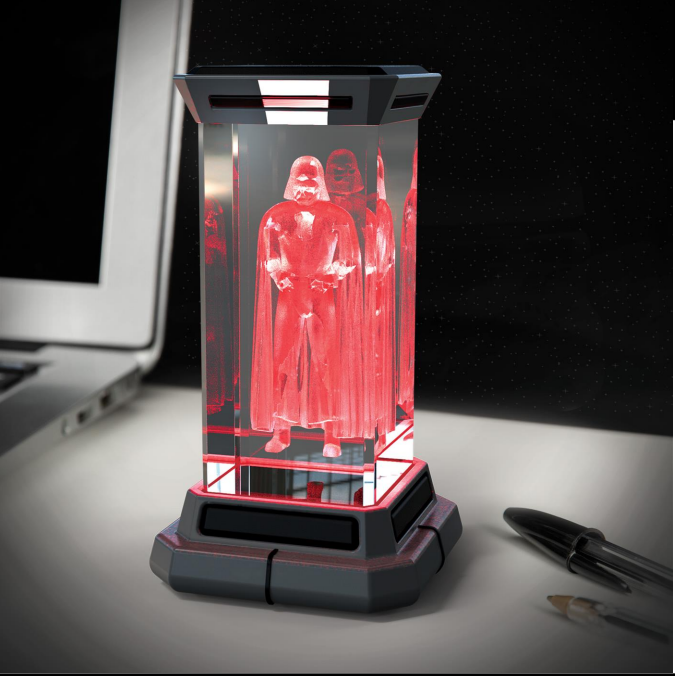 STAR WARS - Dark Vador - Lampe Holographique 13cm