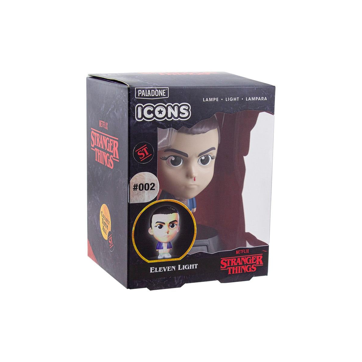 STRANGER THINGS - Eleven - Veilleuse Icon 3D