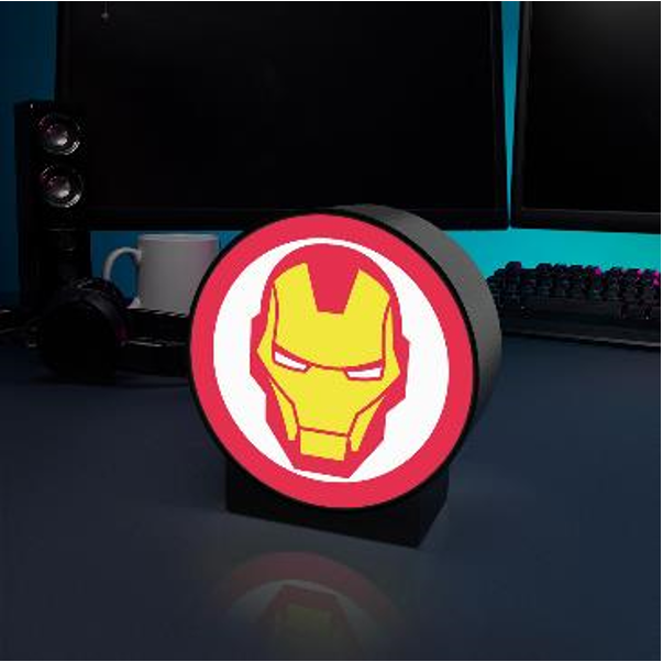 MARVEL - Iron Man - Boîte Lumineuse 13cm