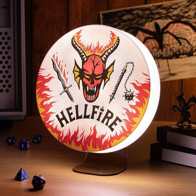 STRANGER THINGS - Hellfire Club Logo - Lampe 20cm
