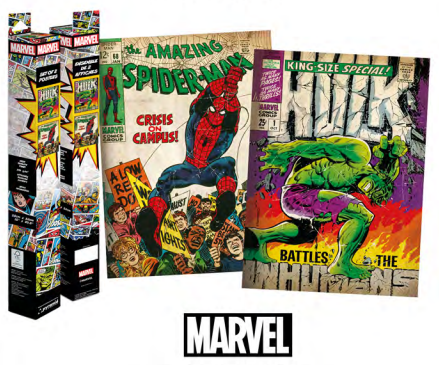 MARVEL - Spider-Man & Hulk - Set 2 Posters 52 x 38cm