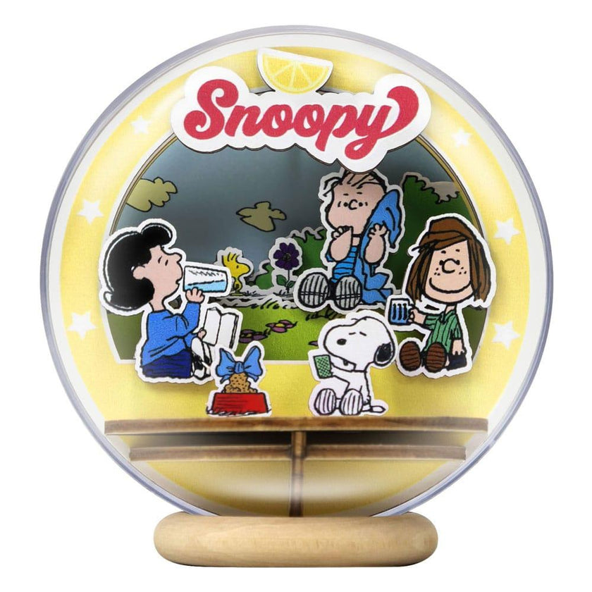 PEANUTS - Picnic Party - Wood Model Kit Globe Theater