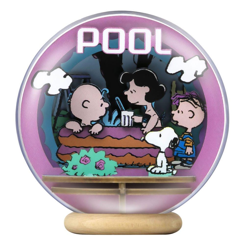 PEANUTS - Cool Pool - Wood Model Kit Globe Theater