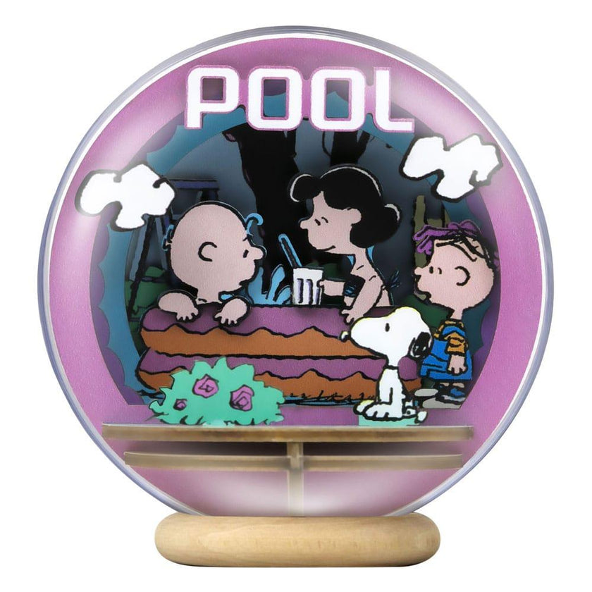 PEANUTS - Cool Pool - Wood Model Kit Globe Theater