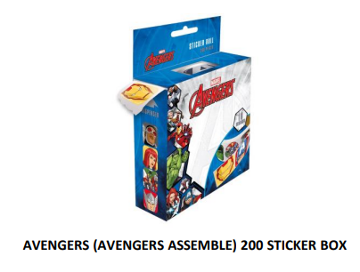 AVENGERS - Avengers Assemble - Boîte à stickers (200)