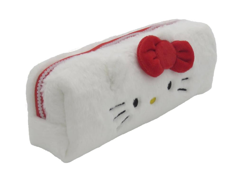 HELLO KITTY - Trousse Rectangulaire Fourrure
