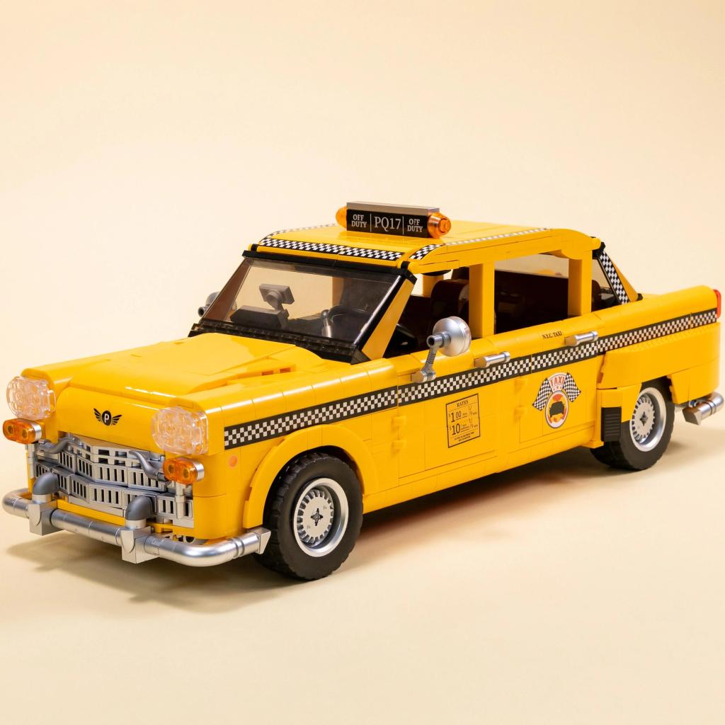 PANTASY - Taxi jaune de New York - Bloc de Construction