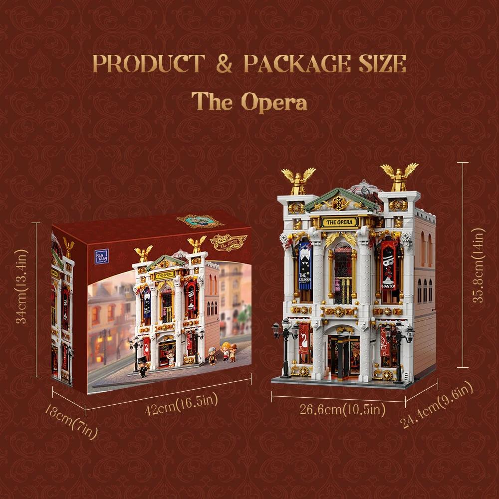 PANTASY - L'Opera - Bloc de Construction 3518 pcs