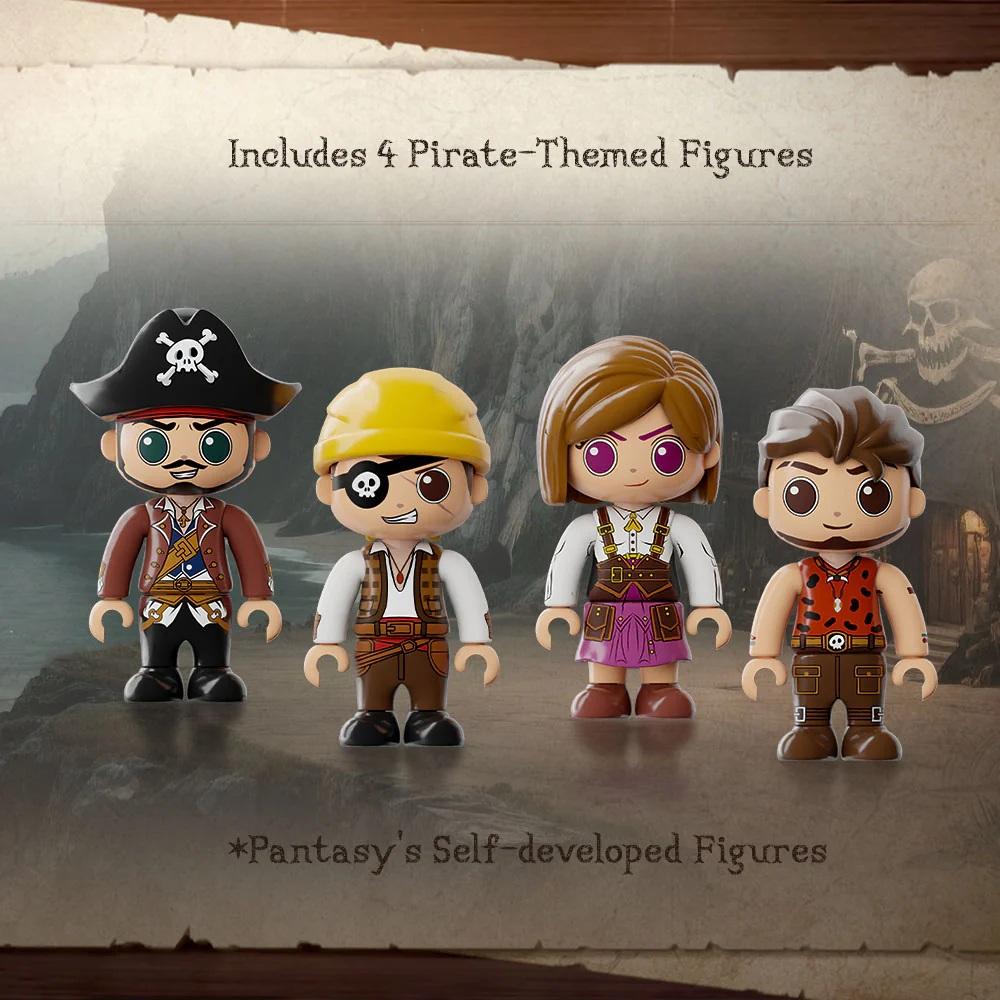 PANTASY - Le pub des pirates - Bloc de Construction 2814 pcs