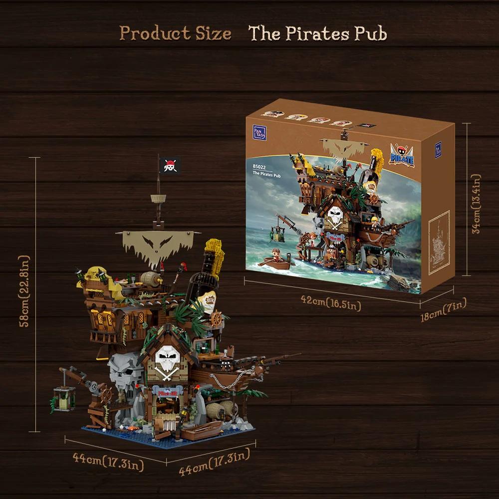 PANTASY - Le pub des pirates - Bloc de Construction 2814 pcs