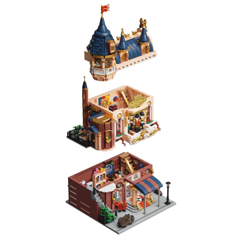 PANTASY - Mangasin de jouets - Bloc de Construction 2978 pcs