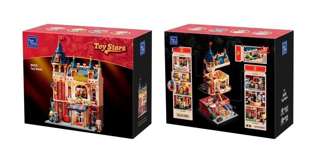 PANTASY - Mangasin de jouets - Bloc de Construction 2978 pcs