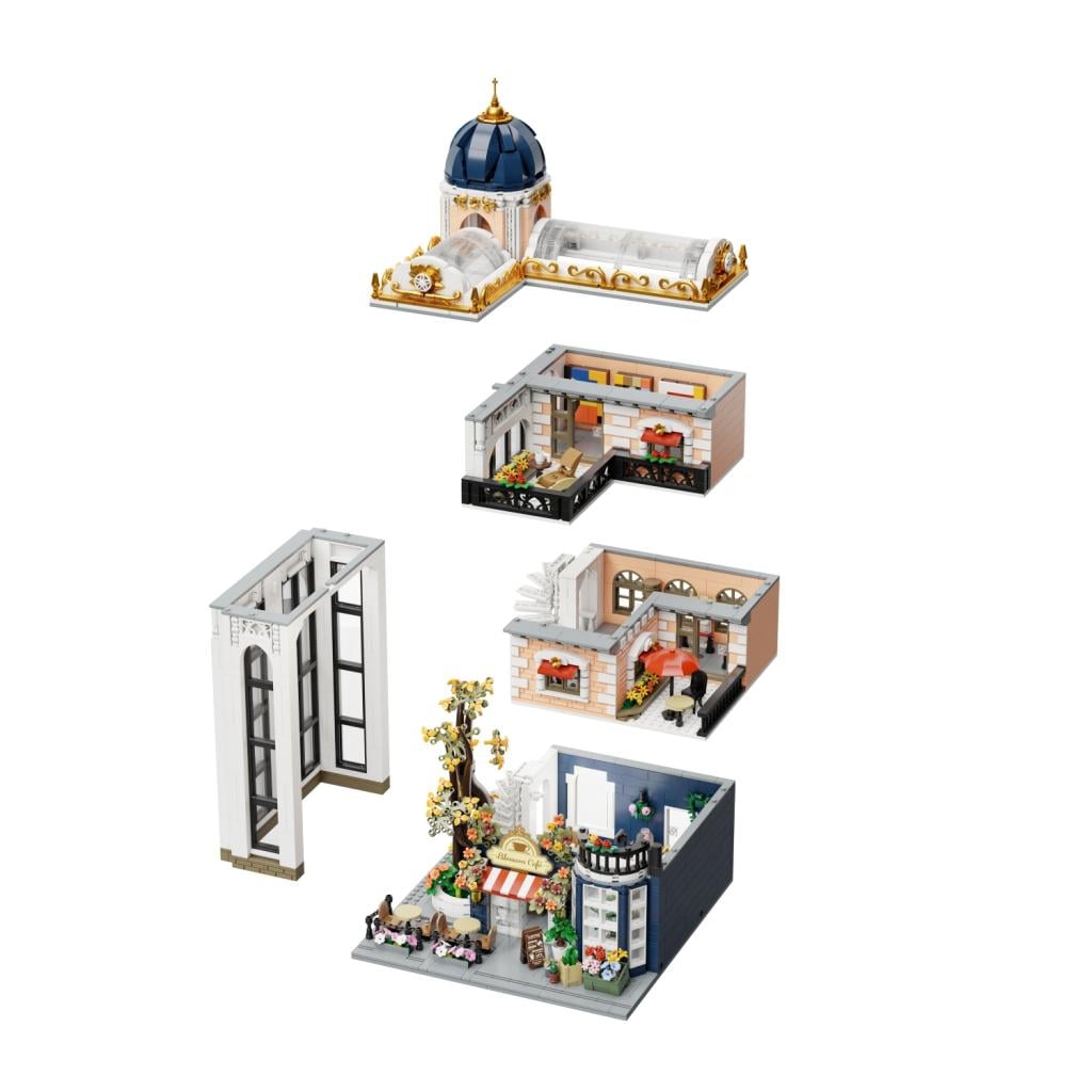 PANTASY - Café Blossom - Bloc de Construction 2826 pcs