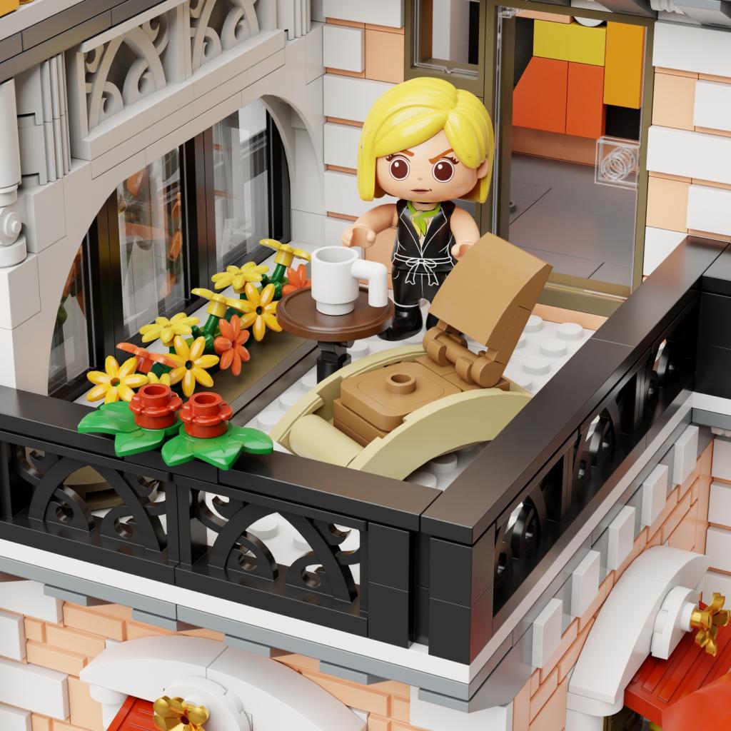 PANTASY - Café Blossom - Bloc de Construction 2826 pcs