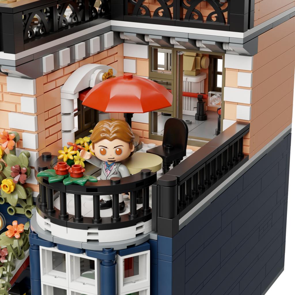 PANTASY - Café Blossom - Bloc de Construction 2826 pcs