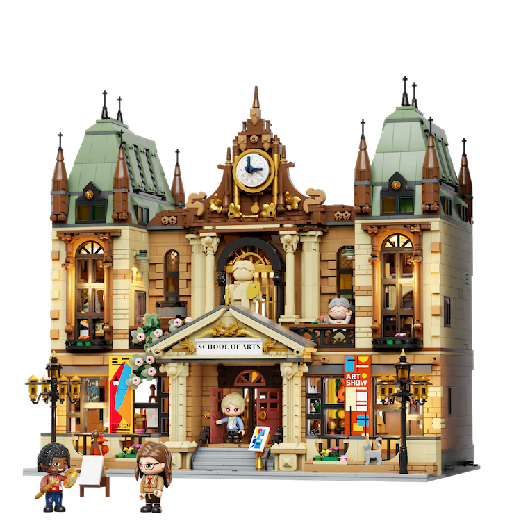 PANTASY - Ecole des Arts - Bloc de Construction 3463 pcs
