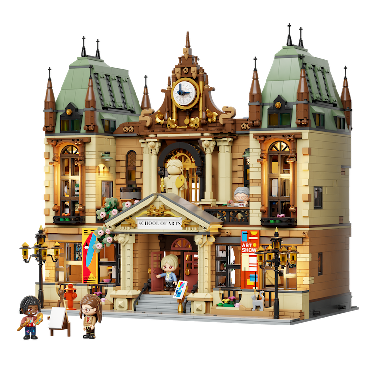 PANTASY - Ecole des Arts - Bloc de Construction 3463 pcs