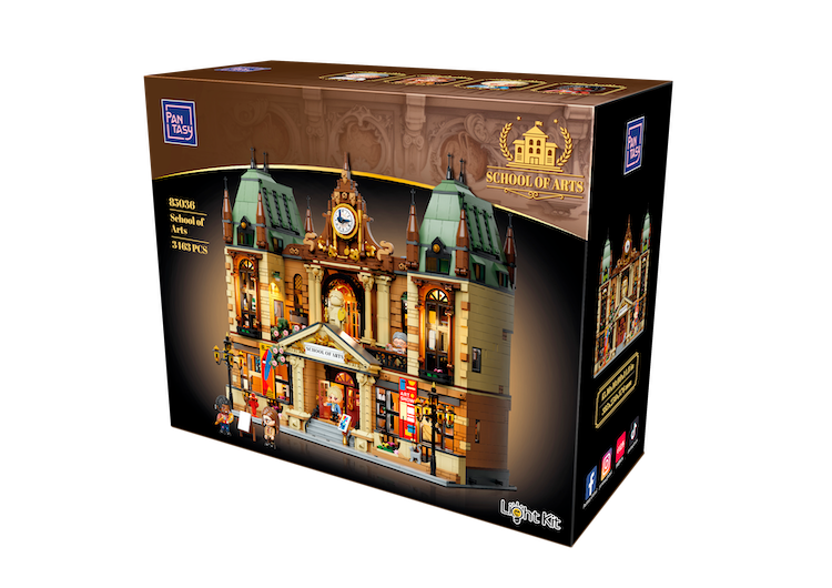 PANTASY - Ecole des Arts - Bloc de Construction 3463 pcs